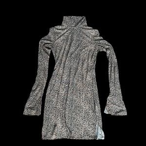 cheetah dress, Shein, size XL